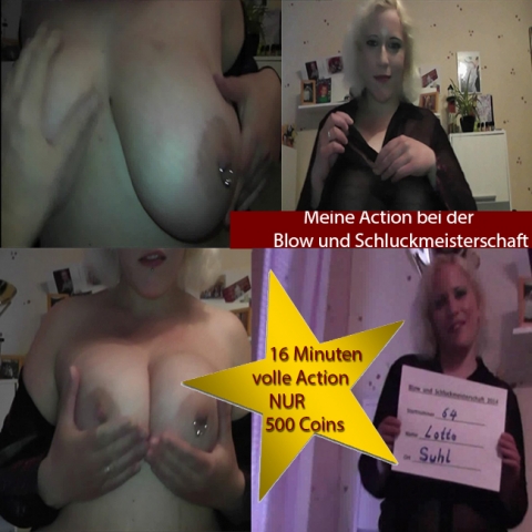 Mein persönlicher Einsatz bei der Blow und Schluckmeisterschaft